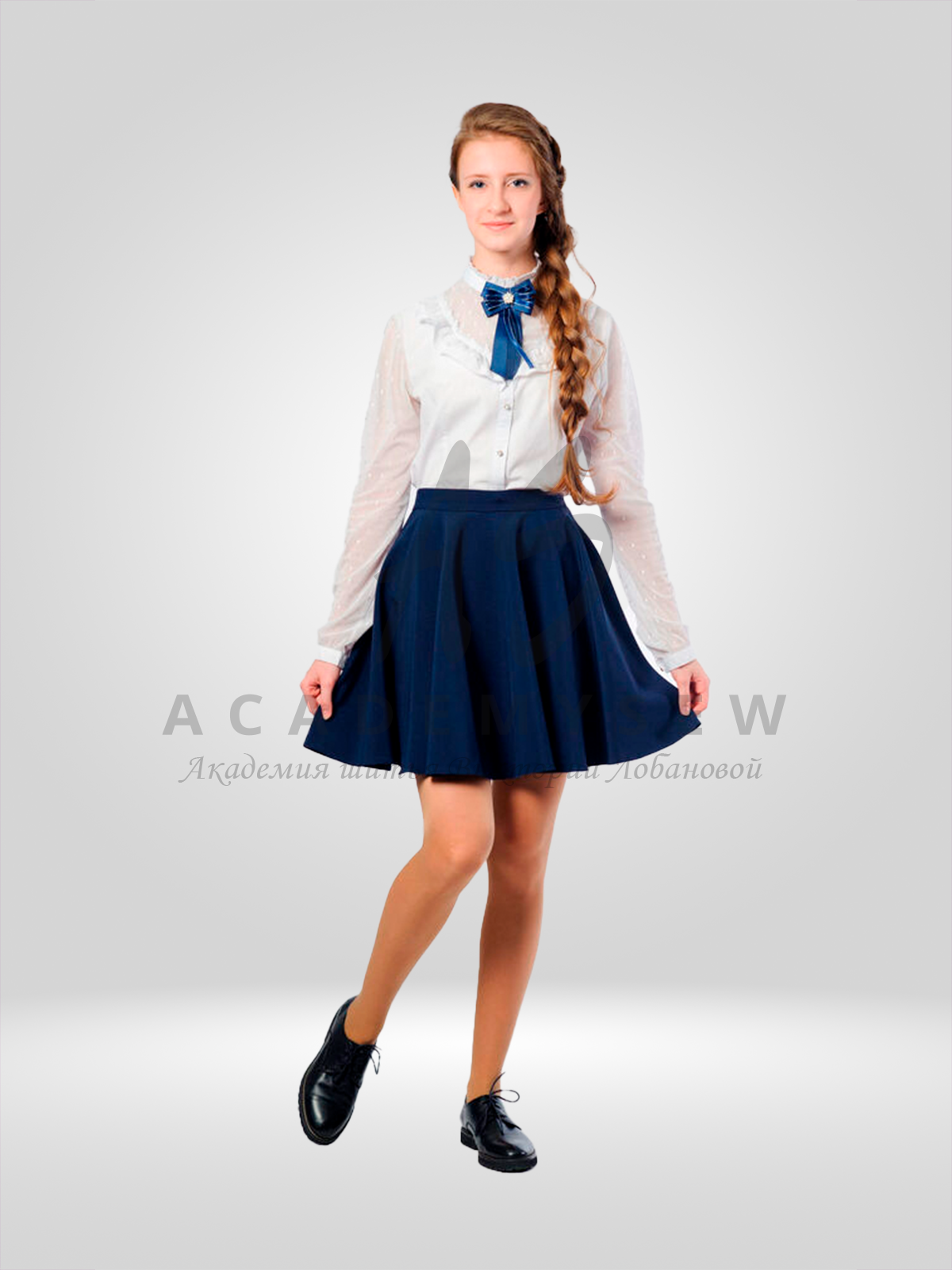 Идея: асимметричная юбка без выкройки — webmaster-korolev.ru